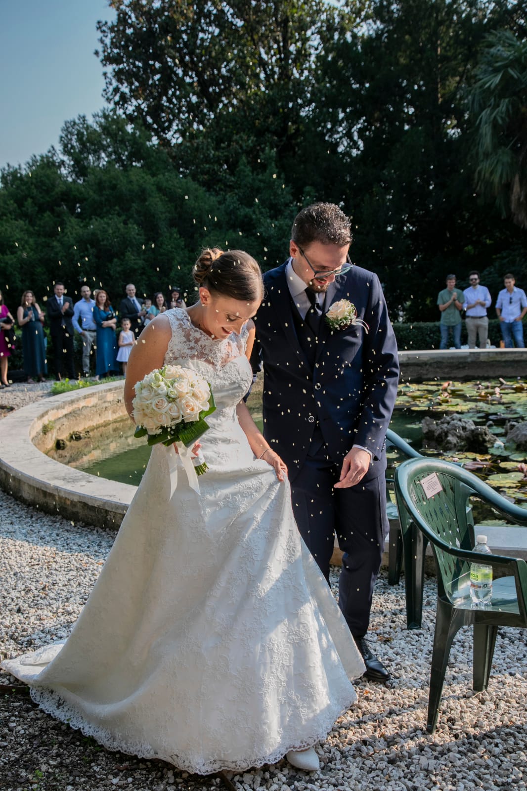 martina abito da sposa in pizzo elena spose nove modello 2020