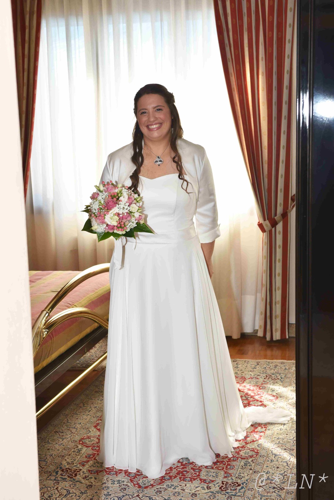 abito da sposa su misura xenia elena spose atelier nove