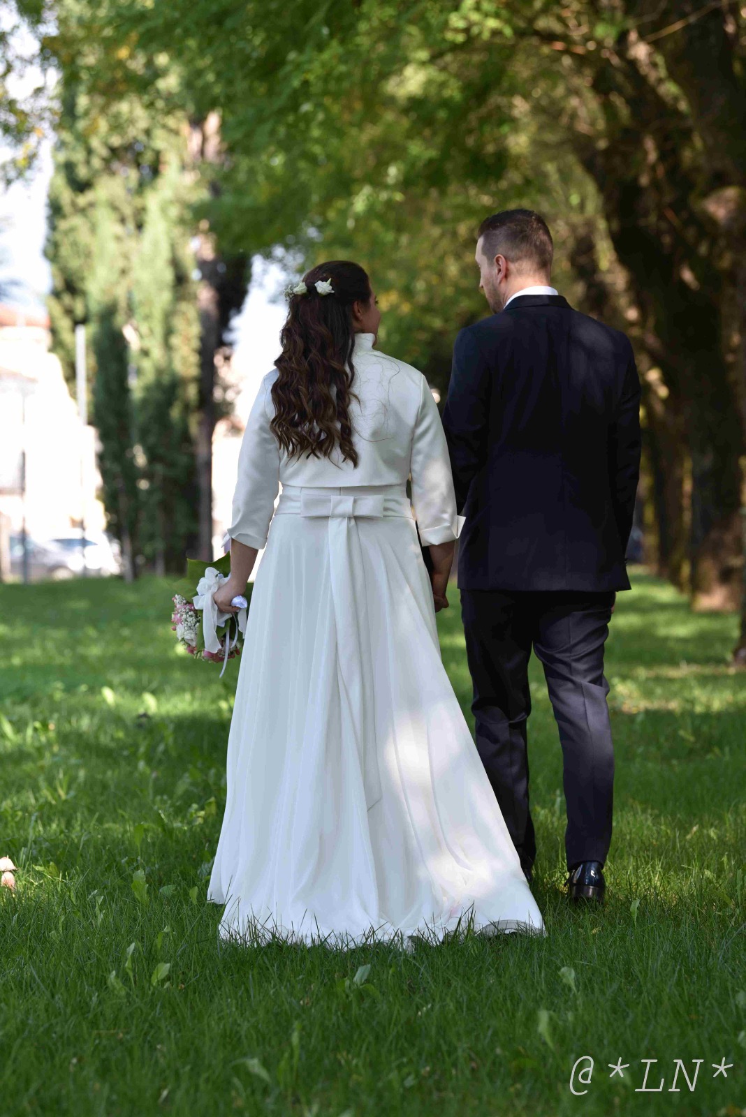 abito su misura per xenia realizzato da elean spose 2019