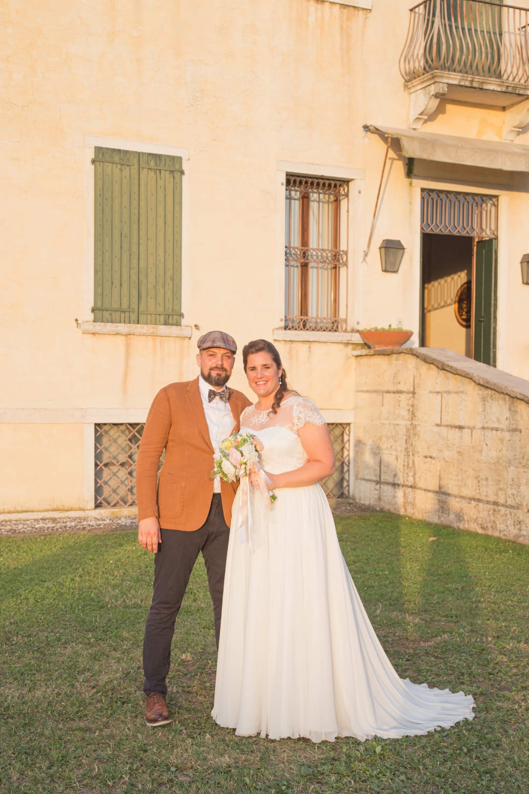 abito da sposa su misura creato da elena spose per anna giugno 2019