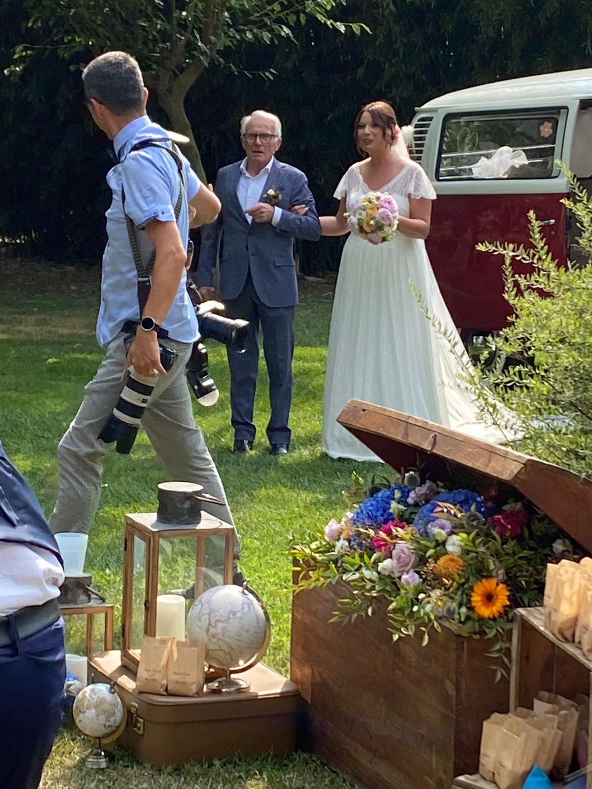 elena spose atelier real wedding sara abito da sposa shabby chic